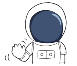 Astronaut & Aquanaut sticker #11248848