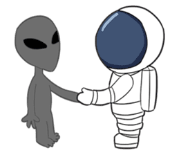 Astronaut & Aquanaut sticker #11248851