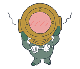 Astronaut & Aquanaut sticker #11248857