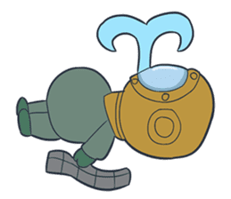 Astronaut & Aquanaut sticker #11248862