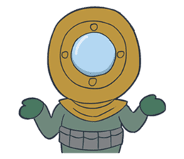 Astronaut & Aquanaut sticker #11248865