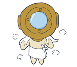 Astronaut & Aquanaut sticker #11248867