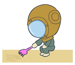 Astronaut & Aquanaut sticker #11248869