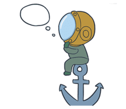 Astronaut & Aquanaut sticker #11248871