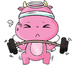 An Angel Calf's Story, ver. 6 sticker #11248915