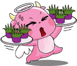 An Angel Calf's Story, ver. 6 sticker #11248917