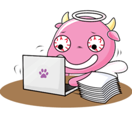 An Angel Calf's Story, ver. 6 sticker #11248919