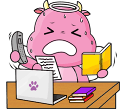 An Angel Calf's Story, ver. 6 sticker #11248929