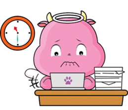 An Angel Calf's Story, ver. 6 sticker #11248933