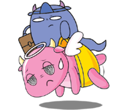 An Angel Calf's Story, ver. 6 sticker #11248936