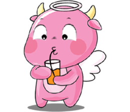 An Angel Calf's Story, ver. 6 sticker #11248941