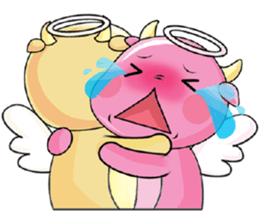 An Angel Calf's Story, ver. 6 sticker #11248951