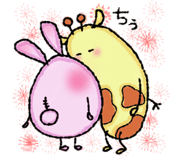 Chubby cute lover sticker #11248992