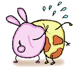 Chubby cute lover sticker #11248994