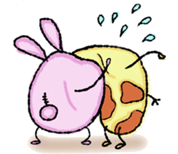 Chubby cute lover sticker #11248994