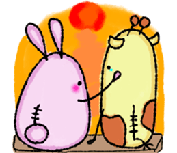 Chubby cute lover sticker #11248998