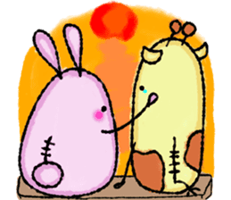 Chubby cute lover sticker #11248998