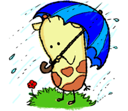 Chubby cute lover sticker #11249008