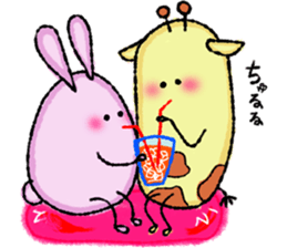 Chubby cute lover sticker #11249010