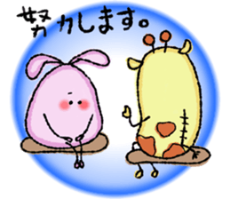 Chubby cute lover sticker #11249019