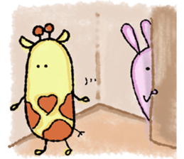 Chubby cute lover sticker #11249022