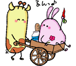 Chubby cute lover sticker #11249029