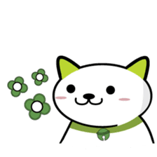 Nekoocha Cat sticker #11249122