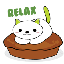 Nekoocha Cat sticker #11249123