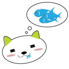 Nekoocha Cat sticker #11249126