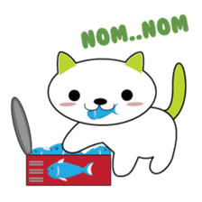 Nekoocha Cat sticker #11249132