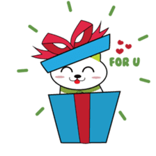 Nekoocha Cat sticker #11249141