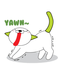Nekoocha Cat sticker #11249146