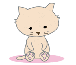 A Lonely Cat sticker #11249200