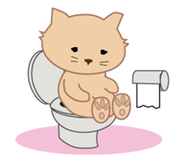 A Lonely Cat sticker #11249230