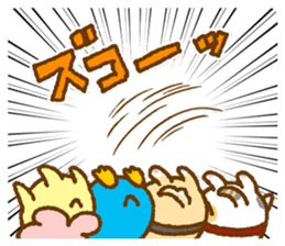 Tadashi, Fuku-chan, and their friends sticker #11250167