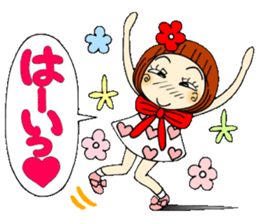 Castor bean-chan 42 Nohohon eds. sticker #11250317