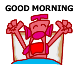 Pink Robot sticker #11250367