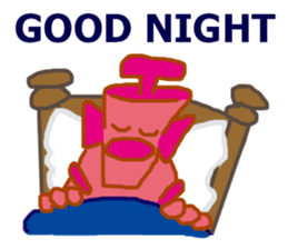 Pink Robot sticker #11250368