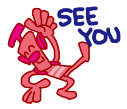 Pink Robot sticker #11250377