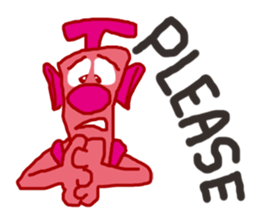 Pink Robot sticker #11250383