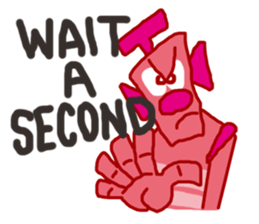 Pink Robot sticker #11250385