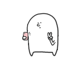 Speechless guy sticker #11250915