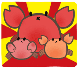 Crab! Crab! Crab! sticker #11251512