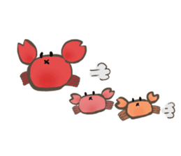 Crab! Crab! Crab! sticker #11251516
