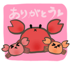 Crab! Crab! Crab! sticker #11251528