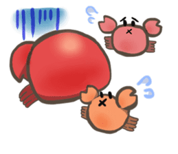 Crab! Crab! Crab! sticker #11251534