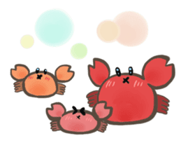 Crab! Crab! Crab! sticker #11251547
