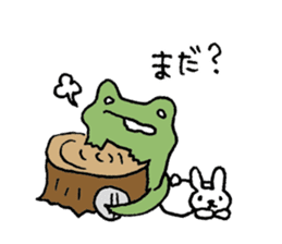 acknowledgment Frog sticker #11251675