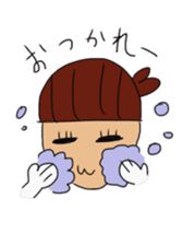 Acorn girl sticker #11251721