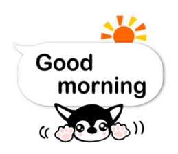 Balloon in English,Kawaii dog,Dub vol.2 sticker #11251954